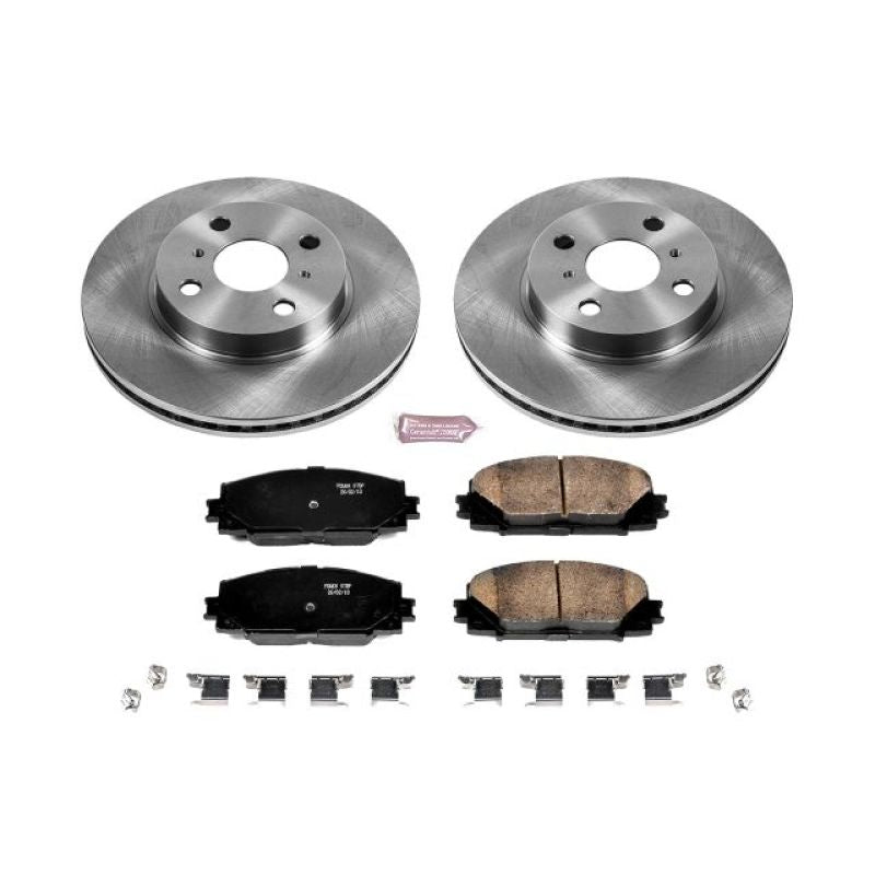 PowerStop PSB Autospecialty Kit Brakes, Rotors & Pads Brake Kits - OE main image