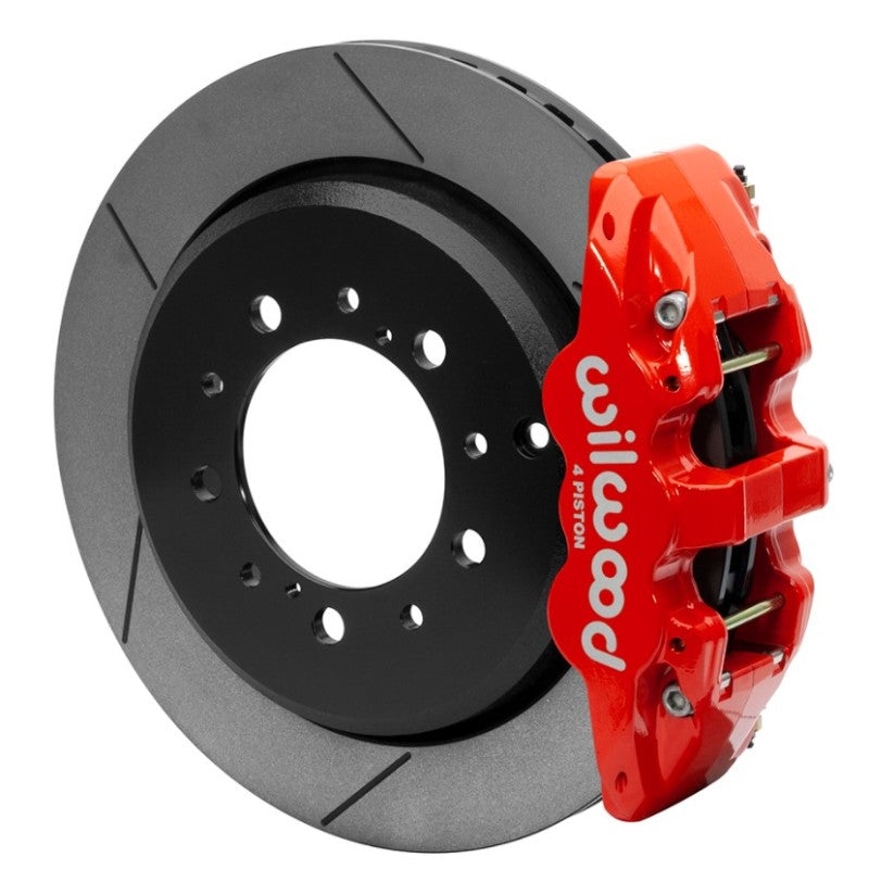 Wilwood AERO6 Rear Brake Kit 14.5in 2016-2018 Toyota Land Cruiser (J200) w/ Lines - Red 140-16047-R