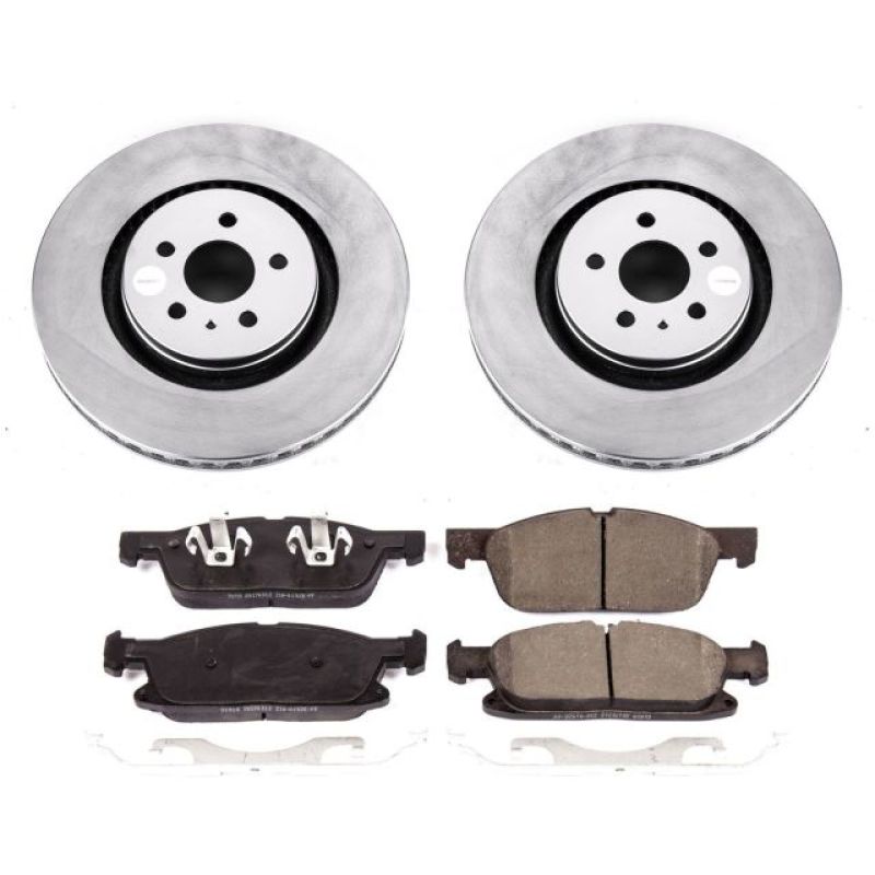 PowerStop PSB Z17 Evolution Coated Kit Brakes, Rotors & Pads Brake Kits - Performance Blank main image