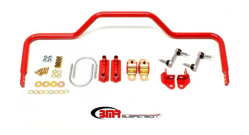 BMR 64-72 A-Body Rear Pro-Touring Style Hollow 1.125in Sway Bar Kit - Red SB035R Main Image