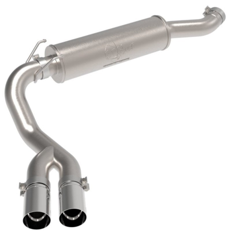 aFe POWER Rebel Series 3.5in SS Cat Back Exhaust w/Pol Tips 19-21 RAM V8-6.4L Hemi 49-42082-P