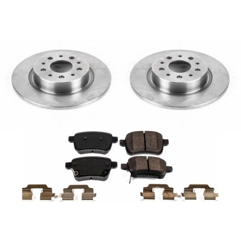 PowerStop PSB Autospecialty Kit Brakes, Rotors & Pads Brake Kits - OE main image