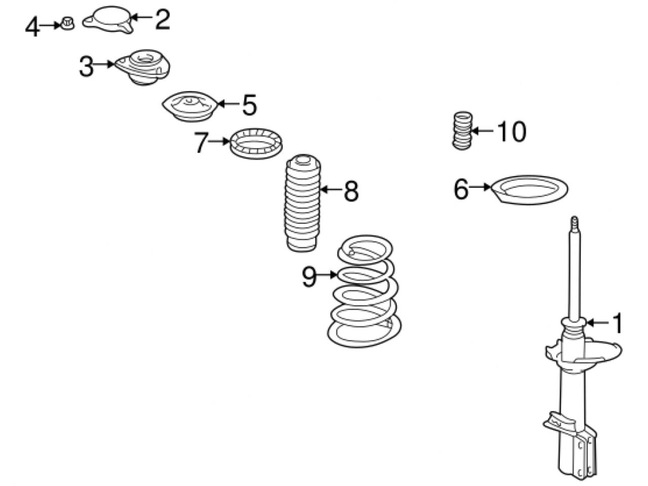 Subaru Strut Mount