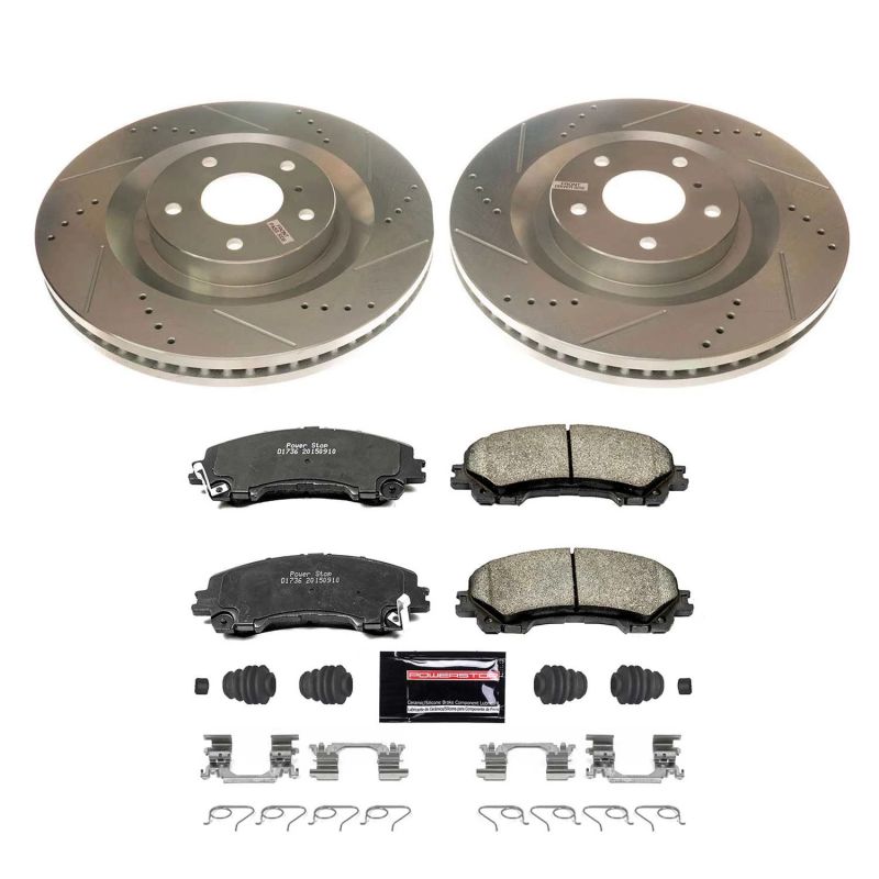 PowerStop PSB Z23 Evolution Kit Brakes, Rotors & Pads Brake Kits - Performance D&S main image