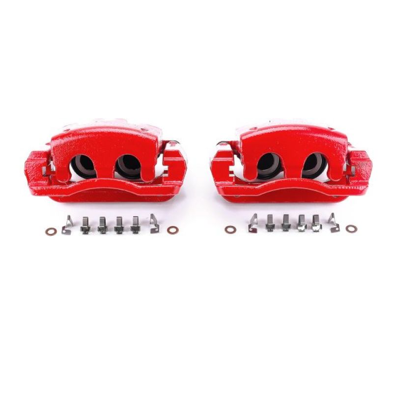 PowerStop PSB Red Calipers Brakes, Rotors & Pads Brake Calipers - Perf main image