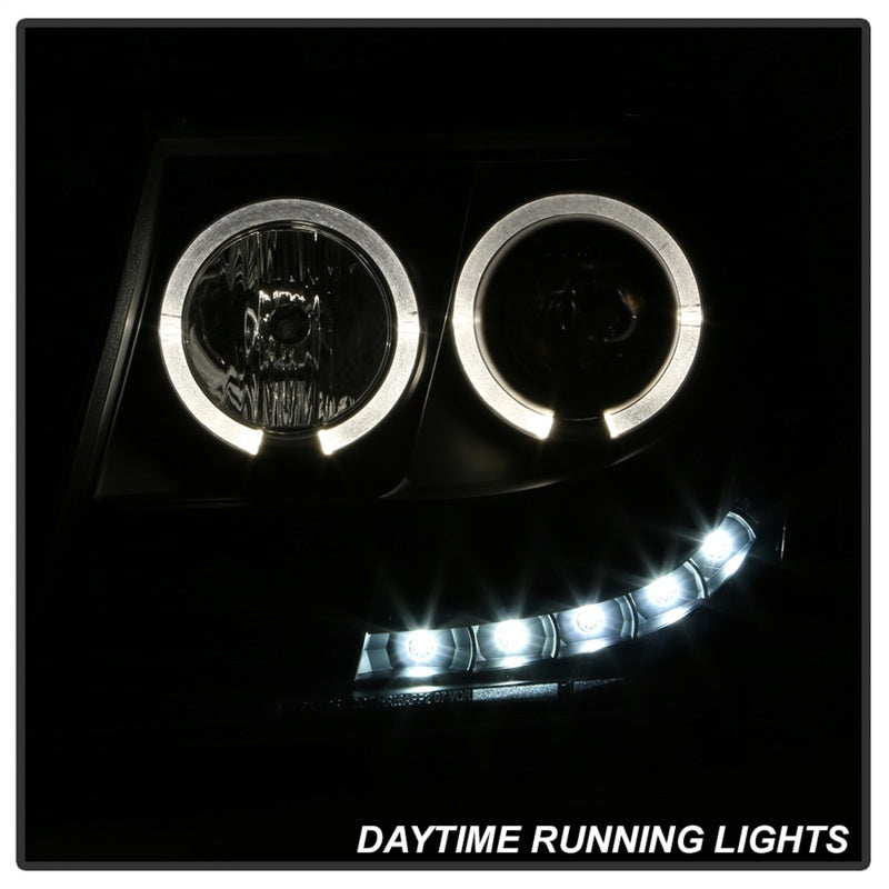 Spyder Chevy Suburban 1500 07-14 Projector Headlights LED Halo LED All Black PRO-YD-CSUB07-HL-BKV2 5085979