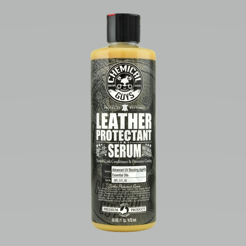 Chemical Guys Leather Serum Natural Look Conditioner & Protective Coating - 16oz (P6) SPI_111_16