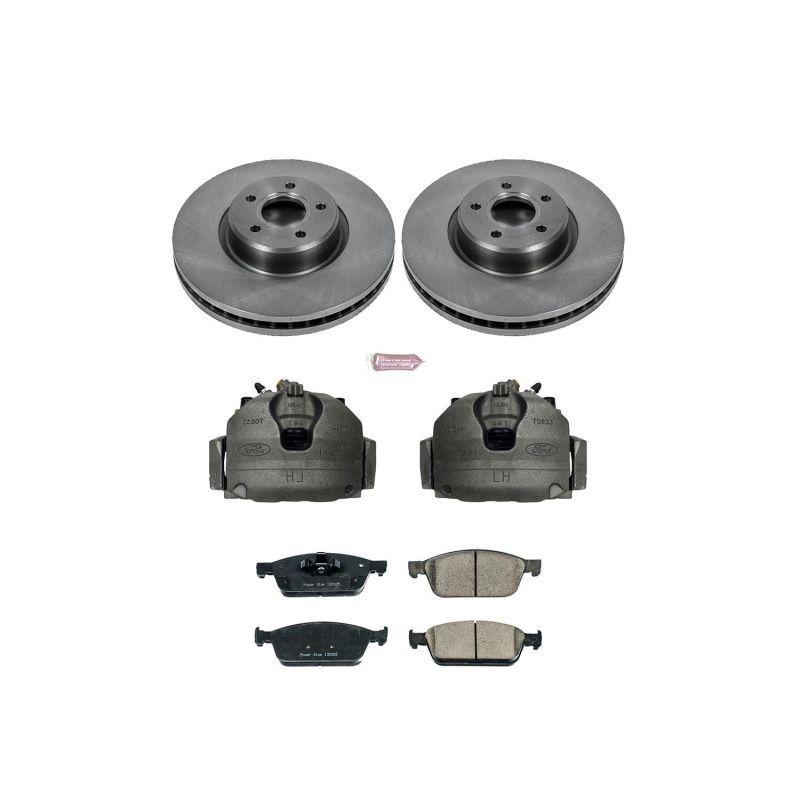 PowerStop PSB Autospecialty Kit w/Cals Brakes, Rotors & Pads Brake Kits - OE main image