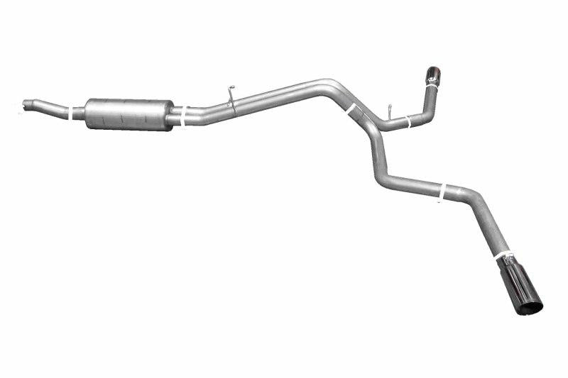 Gibson 98-03 Ford F-150 XL 4.2L 2.5in Cat-Back Dual Extreme Exhaust - Stainless 69001 Main Image