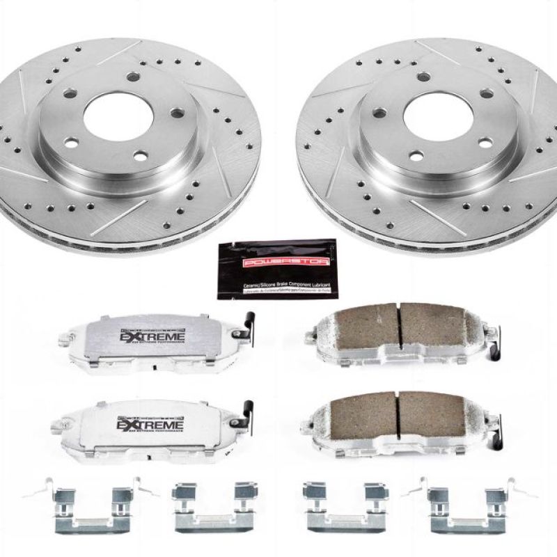 PowerStop PSB Z26 Street Warrior Kit Brakes, Rotors & Pads Brake Kits - Performance D&S main image