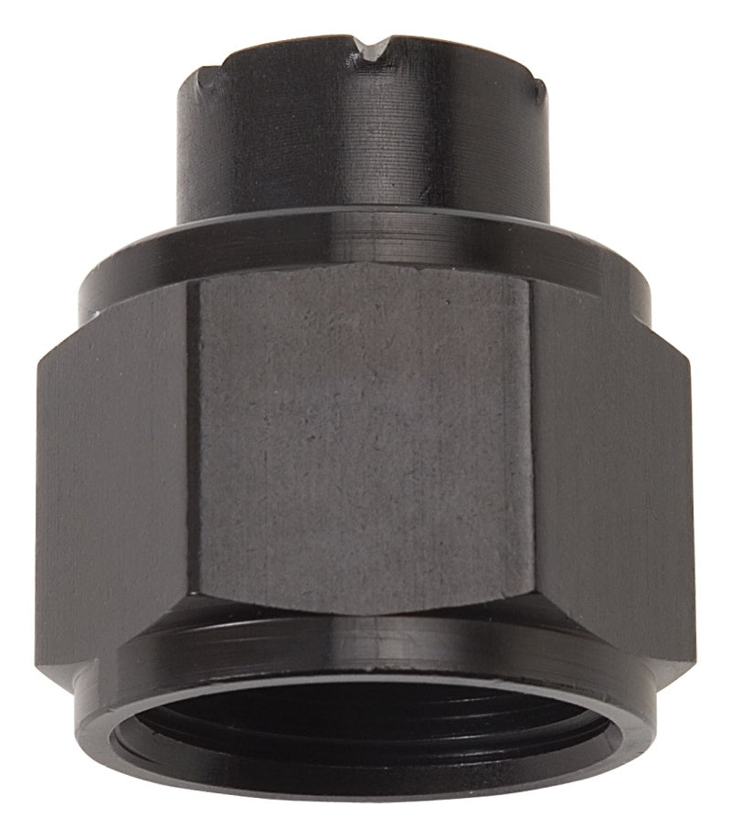 Russell -12 AN Flare Cap (Black Finish)