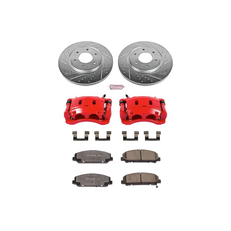 PowerStop PSB Z36 Truck & Tow Kit w/Cals Brakes, Rotors & Pads Brake Kits - Performance D&S main image