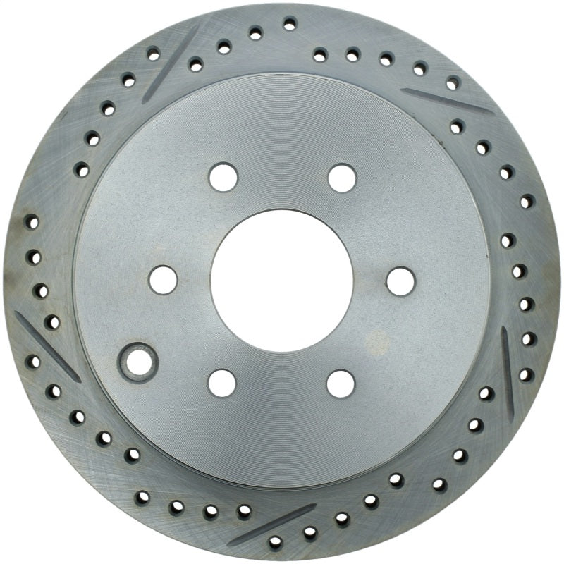 StopTech Select Sport Drilled & Slotted Rotor - Front Left 227.42087R