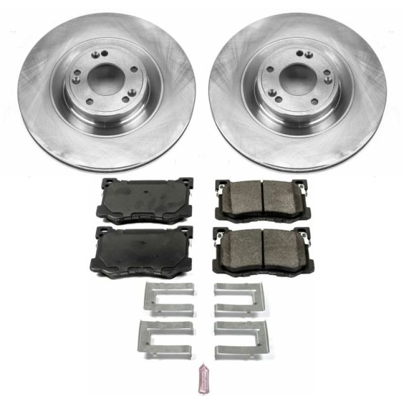 PowerStop PSB Autospecialty Kit Brakes, Rotors & Pads Brake Kits - OE main image