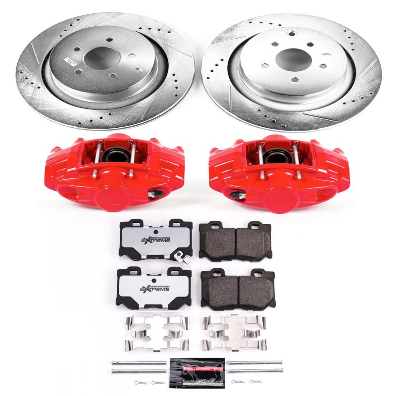 PowerStop PSB Z26 Street Kit w/Cals Brakes, Rotors & Pads Brake Kits - Performance D&S main image