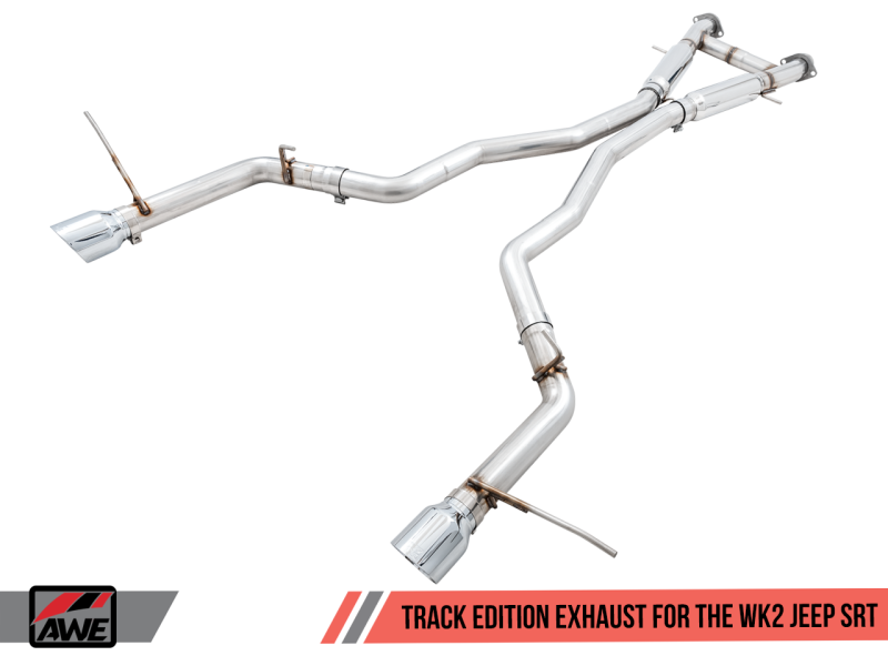 AWE Tuning AWE Cat-Back Track Exhaust, Mufflers & Tips Catback main image