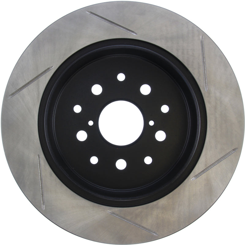 StopTech Sport Slotted Brake Rotor; Rear Right