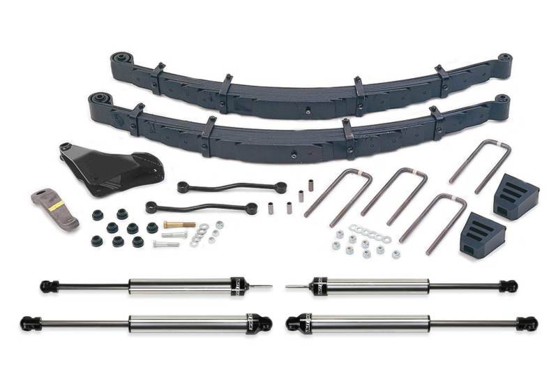 Fabtech 00-04 Ford F250/350 4WD 7.3L Diesel 5.5in Perf. System w/DL Shocks K2085DL Main Image