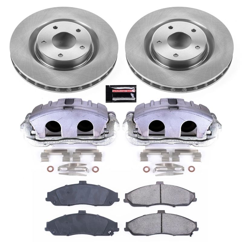 PowerStop PSB Autospecialty Kit w/Cals Brakes, Rotors & Pads Brake Kits - OE main image