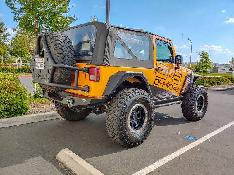 DV8 Offroad 2007-2018 Jeep Wrangler Armor Fenders FENDB-09