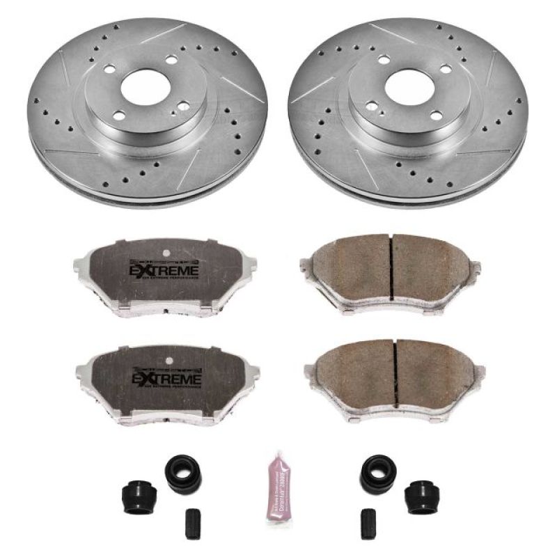 PowerStop PSB Z26 Street Warrior Kit Brakes, Rotors & Pads Brake Kits - Performance D&S main image