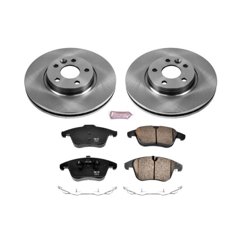 PowerStop PSB Autospecialty Kit Brakes, Rotors & Pads Brake Kits - OE main image