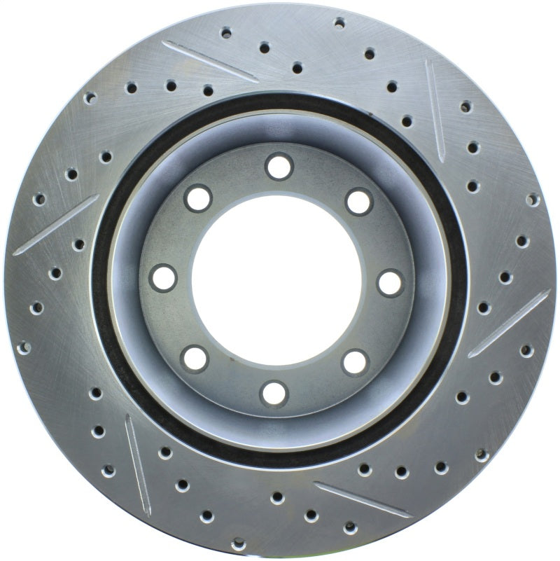 StopTech Select Sport Drilled & Slotted Rotor - Front Left 227.65113R