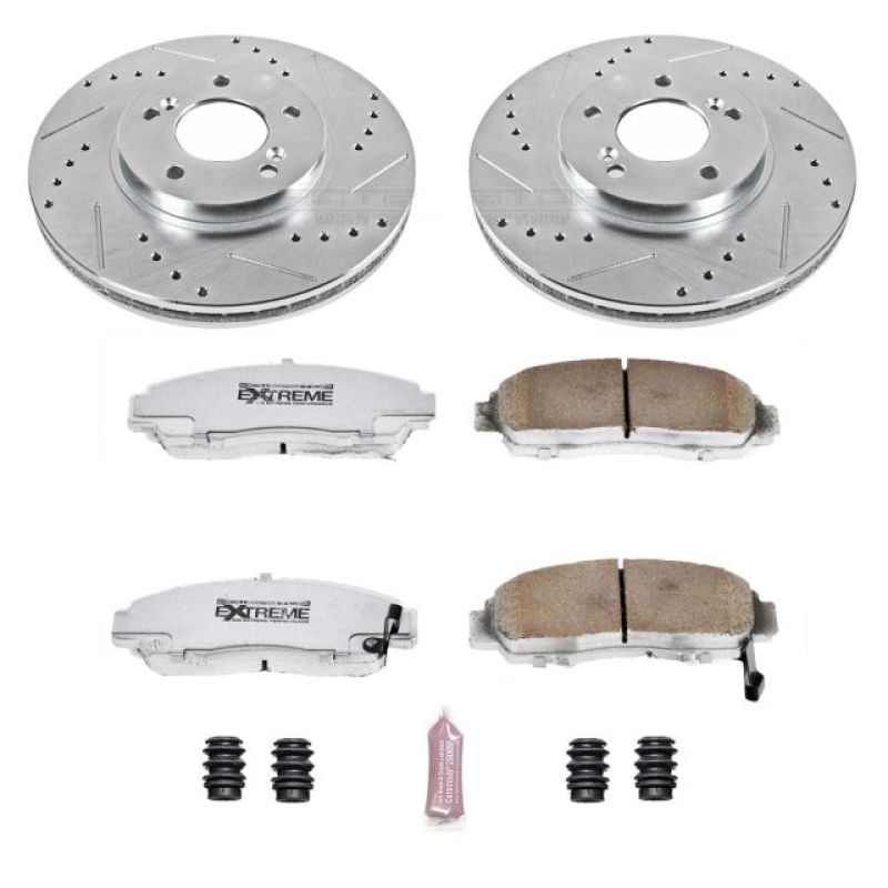 PowerStop PSB Z26 Street Warrior Kit Brakes, Rotors & Pads Brake Kits - Performance D&S main image