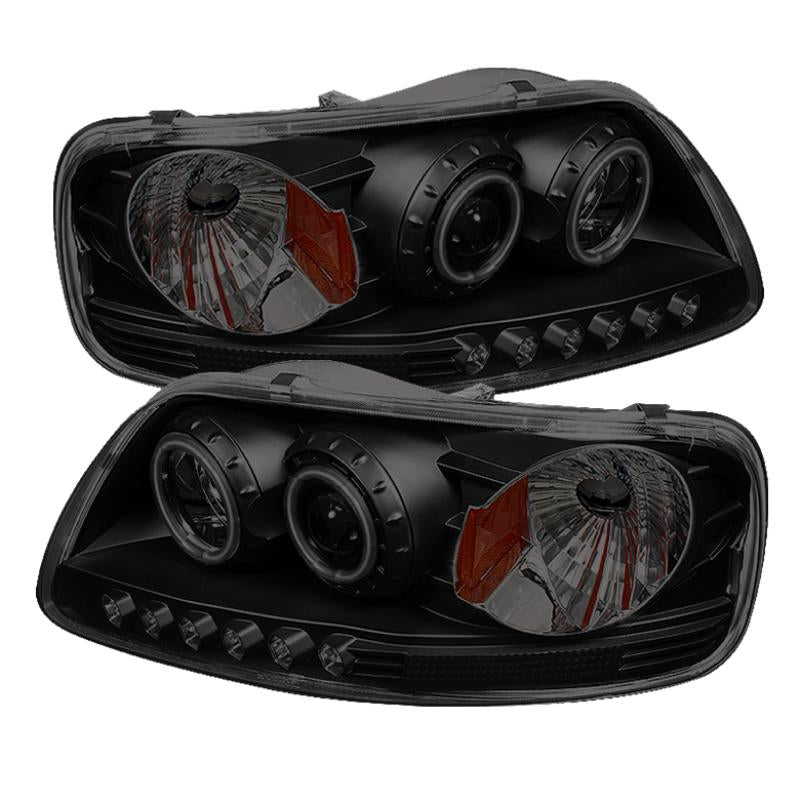 Spyder Ford F150 97-03 - CCFLHalo LED Black Smoke PRO-YD-FF15097-1P-CCFL-BSM 5078858 Main Image