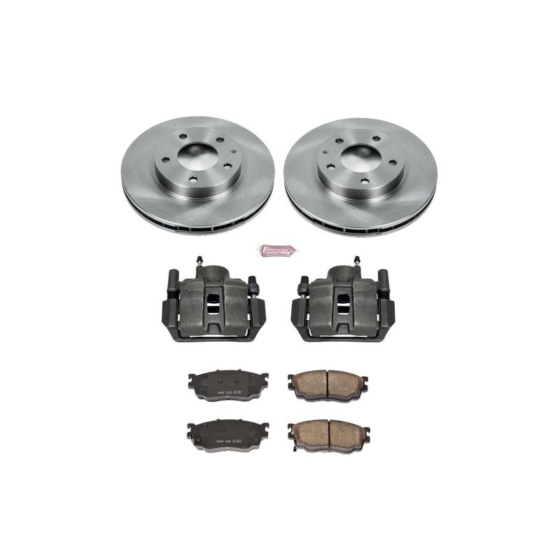 PowerStop PSB Autospecialty Kit w/Cals Brakes, Rotors & Pads Brake Kits - OE main image