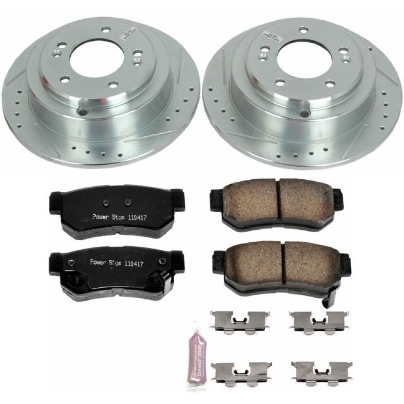 PowerStop PSB Z23 Evolution Kit Brakes, Rotors & Pads Brake Kits - Performance D&S main image