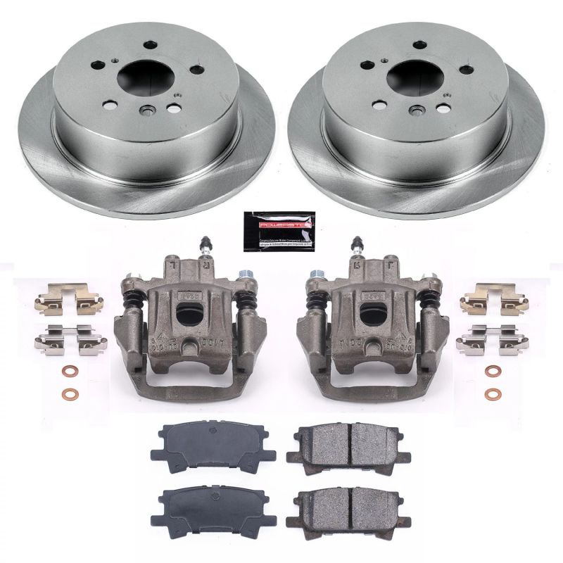 PowerStop PSB Autospecialty Kit w/Cals Brakes, Rotors & Pads Brake Kits - OE main image