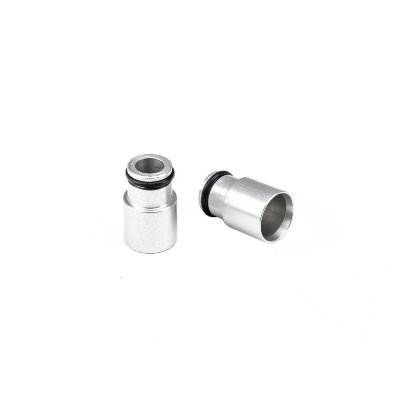 Injector Dynamics +12mm Clear Anodize Bottom Adapter 14mm Lower O-Ring 48.60.14B.V2