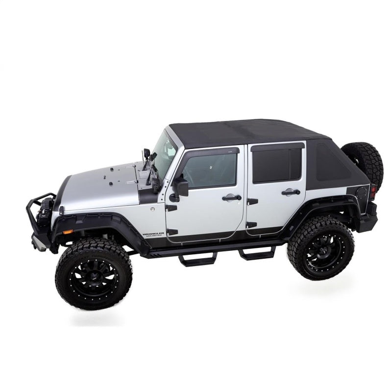 Rampage 2007-2018 Jeep Wrangler(JK) Trailview Fastback - Black Diamond 139935