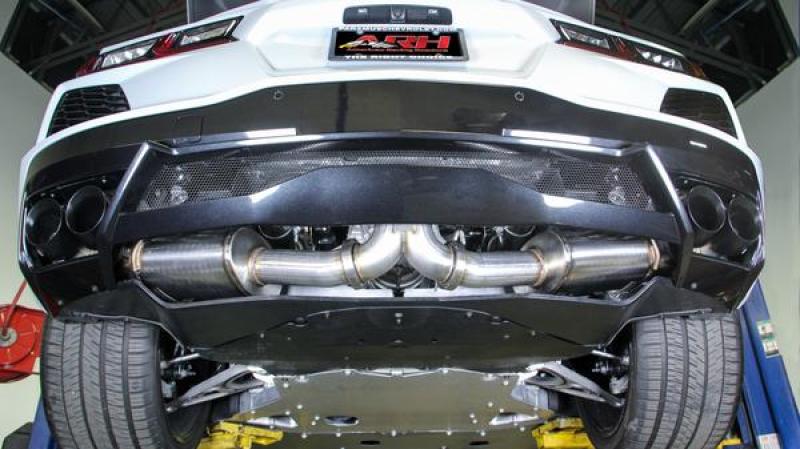 ARH 2020+ Chevy Corvette C8 3in Catback Exhaust System w/ Polished Tips 150388