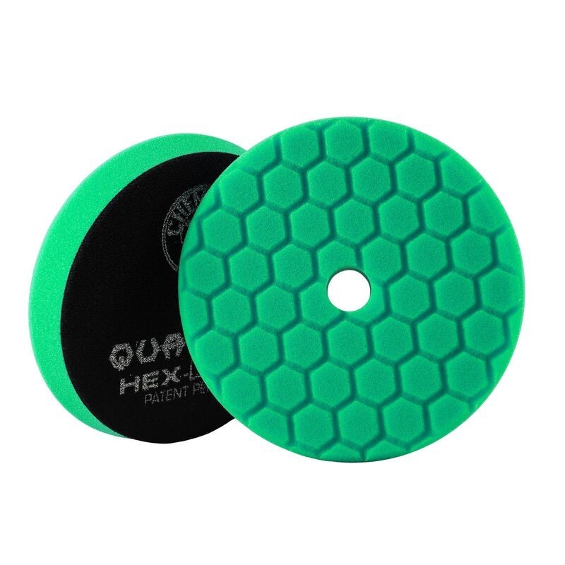 Chemical Guys Hex-Logic Quantum Heavy Polishing Pad - Green - 6.5in (P12) BUFX113HEX6