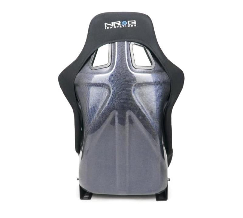 NRG Carbon Fiber Bucket Seat - Large RSC-302CF/BL