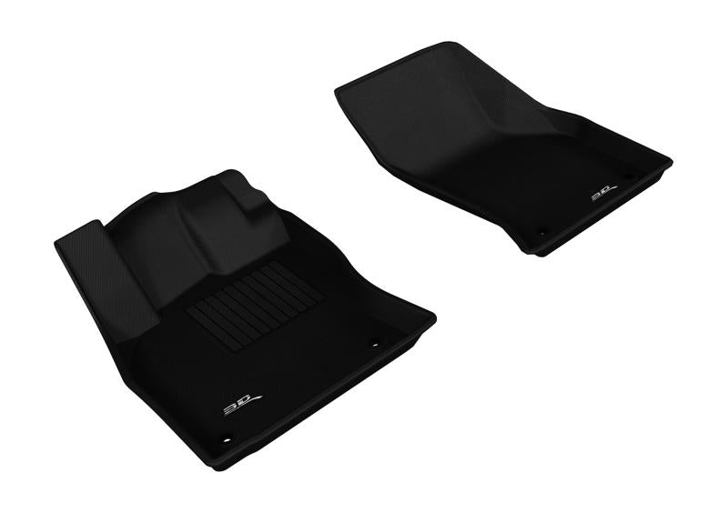 3D MAXpider 2015-2020 Audi A3/A3 Sportback E-Tron/RS3/S3 Kagu 1st Row Floormat - Black L1AD03311509 Main Image