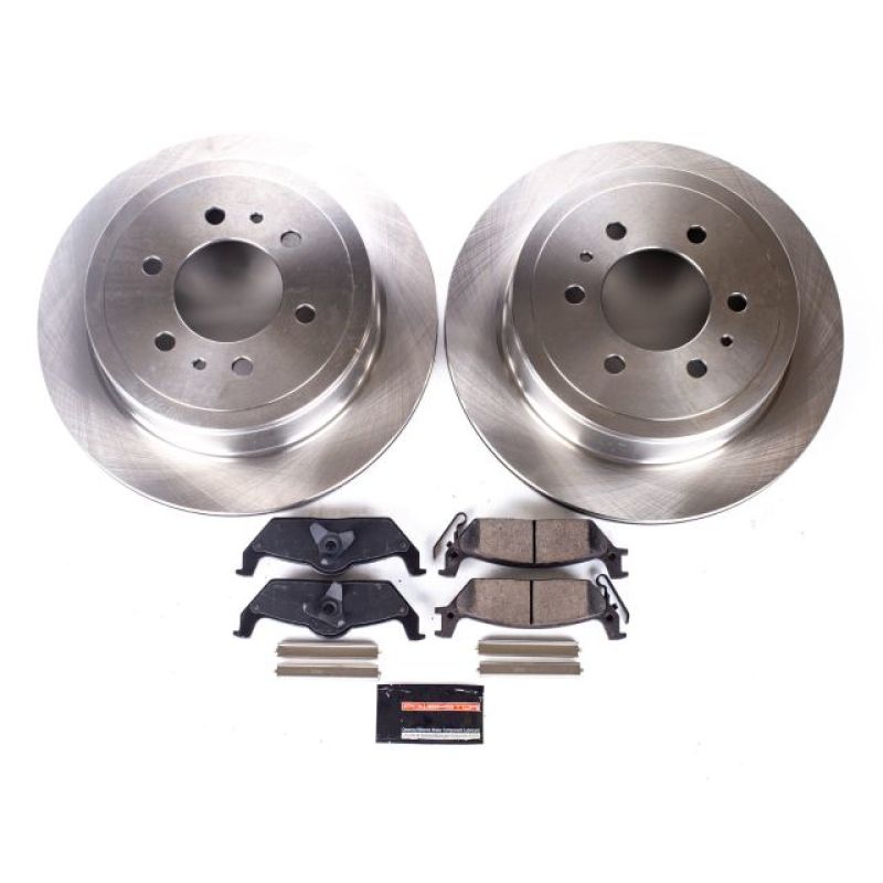 PowerStop PSB Autospecialty Kit Brakes, Rotors & Pads Brake Kits - OE main image