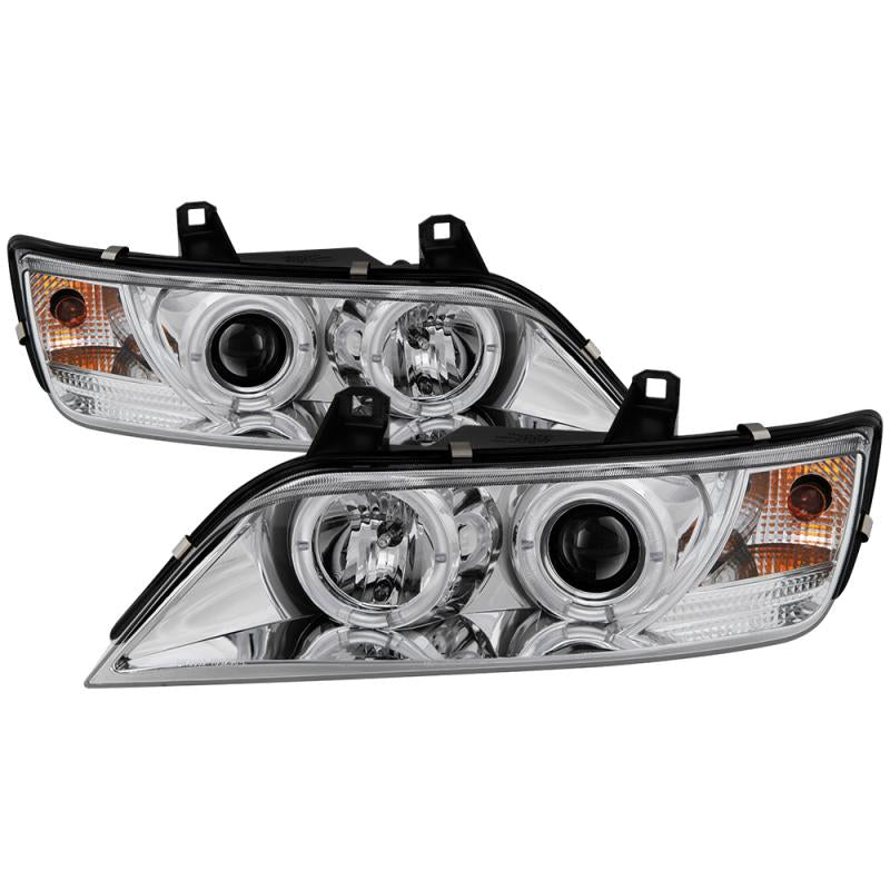 Spyder BMW Z3 96-02 Projector Headlights LED Halo Chrome High H1 Low H1 PRO-YD-BMWZ396-HL-C 5009098 Main Image