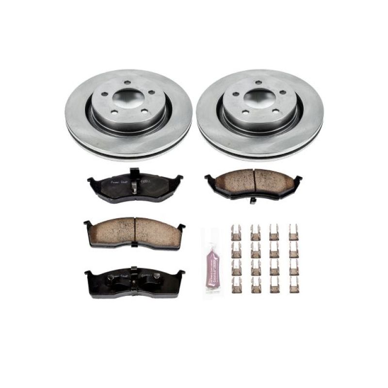 PowerStop PSB Autospecialty Kit Brakes, Rotors & Pads Brake Kits - OE main image