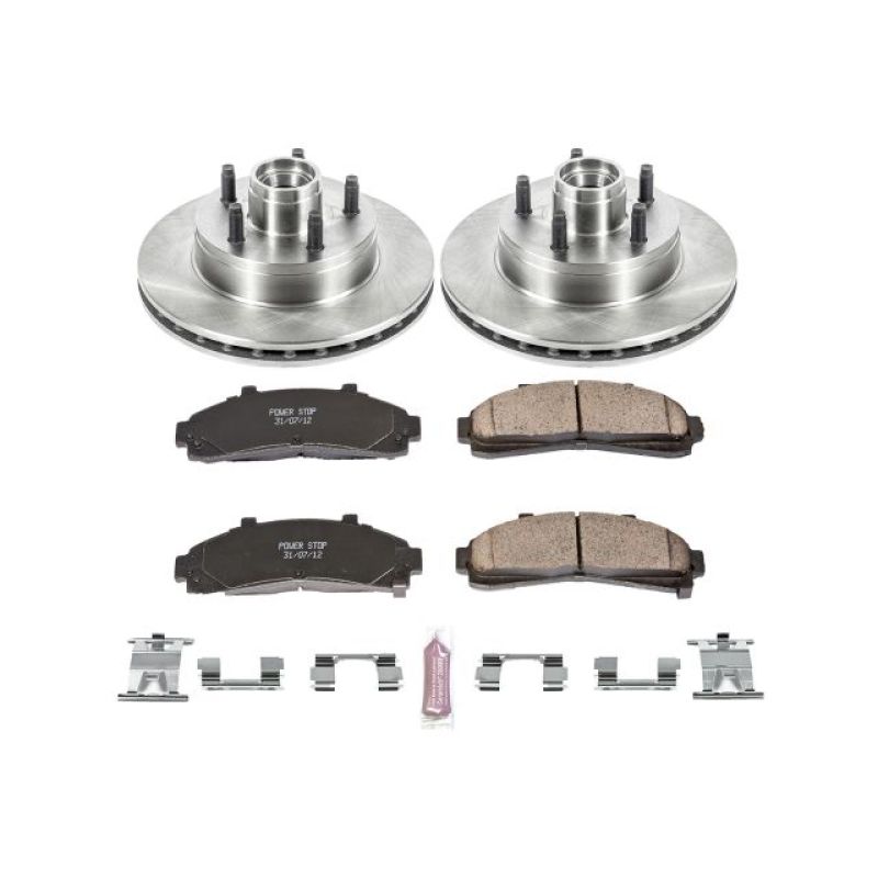 PowerStop PSB Autospecialty Kit Brakes, Rotors & Pads Brake Kits - OE main image