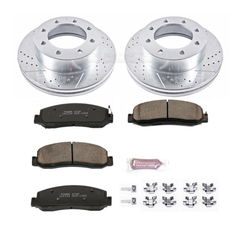 PowerStop PSB Z23 Evolution Kit Brakes, Rotors & Pads Brake Kits - Performance D&S main image