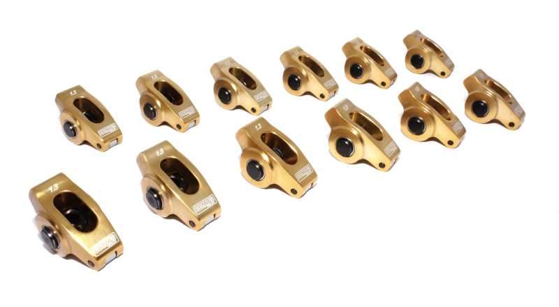 COMP Cams Rocker Arms inUltra Goldsin SBC 19012-12 Main Image