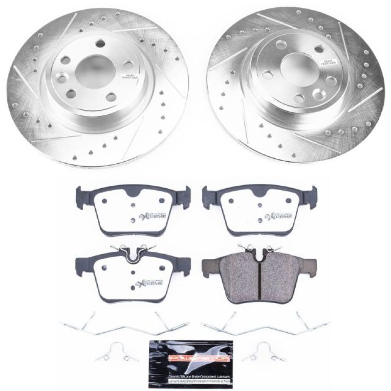 PowerStop PSB Z36 Truck & Tow Kit Brakes, Rotors & Pads Brake Kits - Performance D&S main image