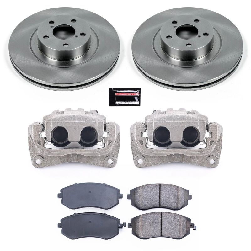 PowerStop PSB Autospecialty Kit w/Cals Brakes, Rotors & Pads Brake Kits - OE main image