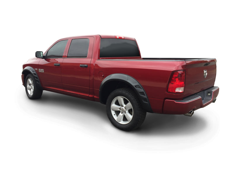 Bushwacker 09-18 Ram 1500 w/ 67.4in Fleetside Bed (Ex. R/T and Rebel) DRT Style Flares 4pc - Black 50932-02