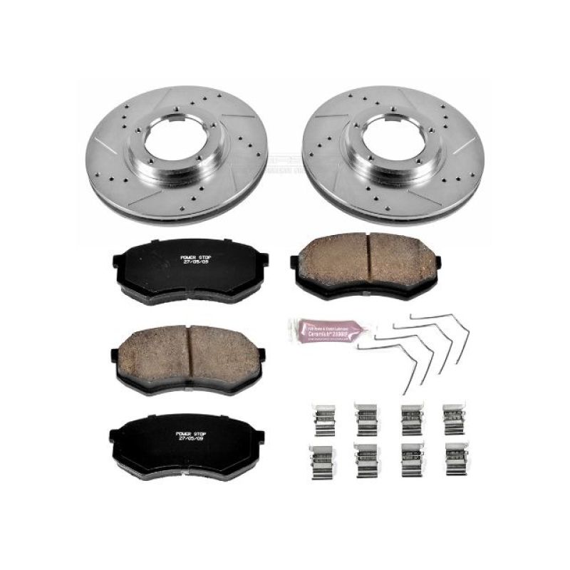 PowerStop PSB Z23 Evolution Kit Brakes, Rotors & Pads Brake Kits - Performance D&S main image