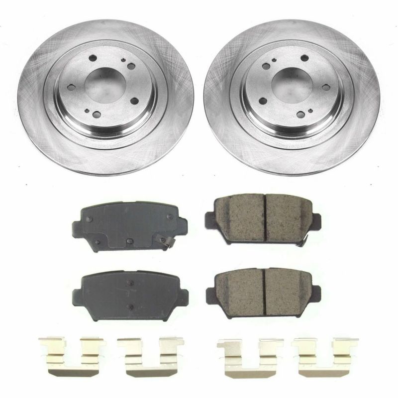 PowerStop PSB Autospecialty Kit Brakes, Rotors & Pads Brake Kits - OE main image