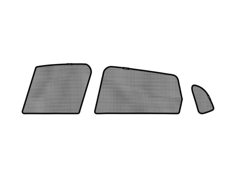 3D MAXpider 2015-2020 Honda Fit Black Sun Shades - Side Windows S1HD0551 Main Image